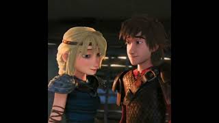 hiccup and astrid kiss storyhiccup astrid hiccupandastrid howtotrain TaylorSwiftLoveStory [upl. by Albie]