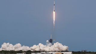 NASA SpaceX launch historic Falcon 9 flight [upl. by Akiemahs]