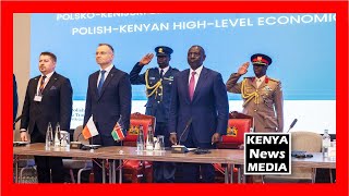 President Ruto and Andrzej Duda attend Kenya Poland Economic Dialogue Nairobi Kenya [upl. by Darius]