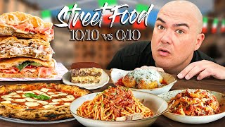 Italian STREET Food 🇮🇹 From North to South I tried all [upl. by Aarika]