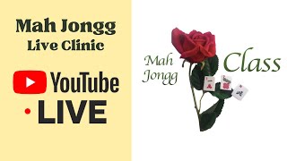 MAH JONGG Picking a Hand Live Clinic 2023 13  ilovemahj 2022 STATS New Rule mahjong stats [upl. by Mclaurin]