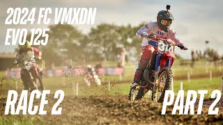 Farleigh Castle VMXdN 2024 EVO 125 Race 2 GOPRO 360 [upl. by Luapleahcim]