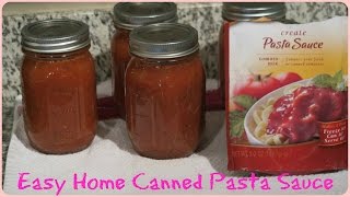 HOME CANNED PASTA SAUCE [upl. by Sedrul897]