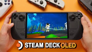 This Screen is Amazing  Steam Deck OLED vs Switch Ally amp Legion Go [upl. by Nyrrat]