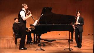 Poulenc  Trio for Oboe Bassoon and Piano FP 43  Presto [upl. by Edaj335]