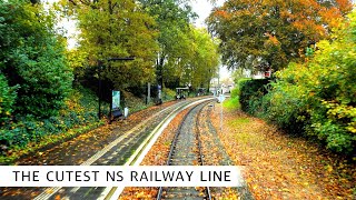 🇳🇱 HDR The cutest NS railway line during autumn Utrecht  Baarn SLT 11112023 [upl. by Nnyleuqaj]