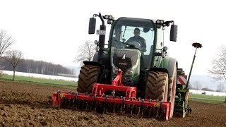 FENDT 516 VARIO  HAFER SÄEN  CASE  AMAZONE  Schlepperfahrer718 [upl. by Nerag245]