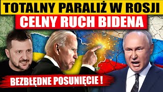 TOTALNY PARALIŻ W ROSJI  CELNY RUCH BIDENA [upl. by Celio]