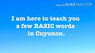 How to speak Cuyonon [upl. by Byran]