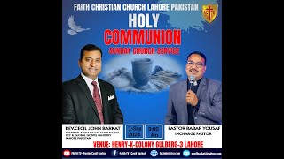 Live Sunday Service 1st Sep 2024  Faith Christian Church Lahore  Faith TV  Ps Cecil John Barkat [upl. by Ydnac]