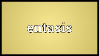 Entasis Meaning [upl. by Yddor]