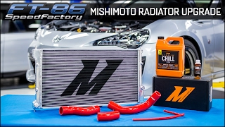 FT86SpeedFactory  Mishimoto Radiator Upgrade [upl. by Ahsotal]