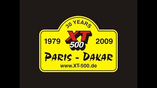 2009 ParisDakar 30 Years AnniversaryRide with XT500 [upl. by Ardnekahs447]