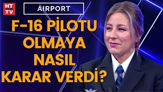 Türkiye’nin İlk Kadın F16 Pilotu Habertürk’te [upl. by Lacym302]