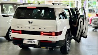 Hyundai Santa Fe 2024 Calligraphy  Luxury SUV 7Seaters  Walkaround [upl. by Kcirrej788]