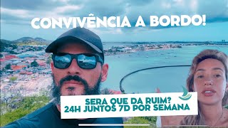 Convivência a bordo em menos de 30 m2 Será que dá certo isso [upl. by Eillim819]