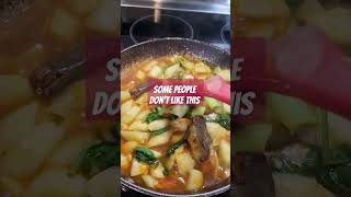 Bottle gourd stew with canned sardines spinach and bokchoy shortsviral shorts bottlegourd [upl. by Nilson]