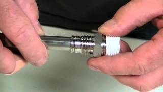 How to Set the Ferrules on a Compression Fitting for a Beer Keg Dip Tube [upl. by Aihsemaj]