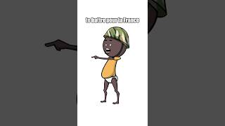 JoskoMandi  Tanguy David veut fuir en Afrique 🤣 Partie 2 shorts animation drole humour [upl. by Oscar]