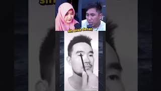 BISA NYA GAMBAR NYA KEREN BEGITU❗️❗️shorts andresuhen videomeme reactionvideo lucu [upl. by Aenaj]