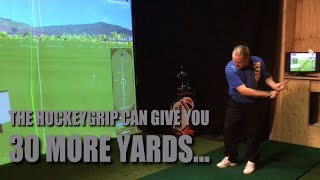 The HOCKEYGRIP can give you 30 extra yards Golftip with Marcus Edblad [upl. by Ulyram115]