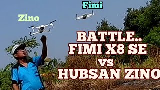 BATTLE FIMI X8 VS HUBSAN ZINO which is the best [upl. by Adria]