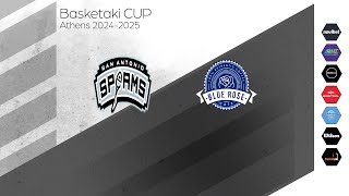 Basketaki Cup  San Antonio Sperms Vs Blue Rose 29092024 [upl. by Esalb]