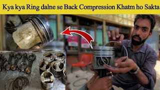 Diesel engine back compression blowout fault information [upl. by Aserej]