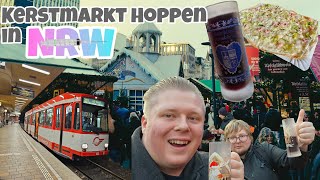 KERSTMARKT HOPPEN in het RUHRGEBIED met MUSEUMTRAMS  NRW juulvlog [upl. by Joeann]