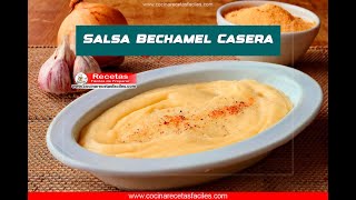 Salsa Bechamel Casera Receta Fácil y Rápida para Tus Platos Favoritos 🍝quot [upl. by Idnam]