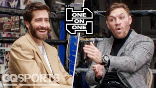 Jake Gyllenhaal amp Conor McGregor Have an Epic Conversation  One on One  GQ Sports [upl. by Nakashima]