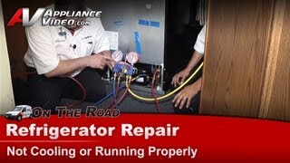 Maytag Refrigerator Repair  Not Cooling or Running  Compressor [upl. by Naujtna]