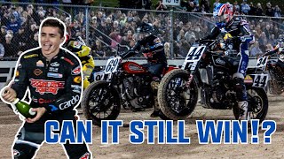 Is the HarleyDavidson XR750 STILL Competitive 2024 American Flat Track Round Two [upl. by Leizahaj]