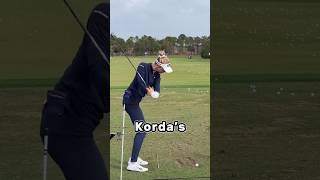 Nelly Korda’s Lagging SECRET 😳 golf golfswing golftips [upl. by Siffre]