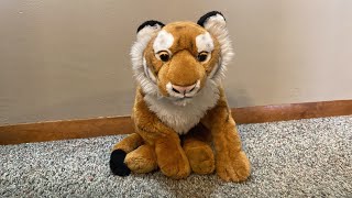 FAO Schwarz 2011 Tiger Plush Unboxing [upl. by Joselyn]