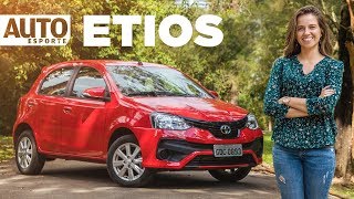 Toyota Etios o custobenefício compensa o visual [upl. by Wootten]