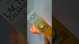 Lacto Calamine Anti Blemish Cream  new launch  skincare skinwhitening viralshorts [upl. by Neeven513]