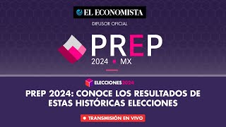 PREP 2024 Claudia Sheinbaum ganó las Elecciones 2024 y es la virtual Presidenta electa de México [upl. by Alag]