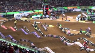 Supercross AMA St Louis 450 Main Event [upl. by Nemzaj]