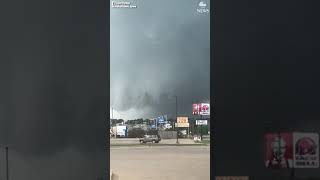 Tornado Hits Marshalltown Iowa 7192018 [upl. by Wilfreda]