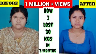 How I Lost 30 Kgs In 3 Months  Weightloss JourneyMy Full Day 900 calorie Diet Plan amp Workout Plan [upl. by Rosabelle]