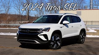 2024 VW Taos SEL  Full Features Review [upl. by Nnyleuqcaj]