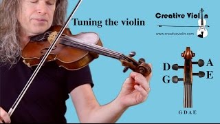 How to Tune the Violin [upl. by Enamrahs]