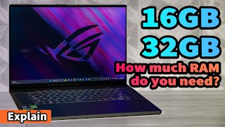 How much RAM should you get in 2024  16GB VS 32GB RAM [upl. by Sivek425]