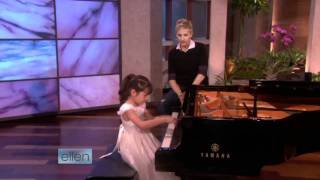 Umi Garrett Plays For Ellen [upl. by Mikes]