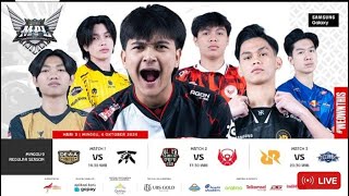 🔴 LIVE  MPL ID S14  Regular Season Hari 3 Minggu 9  Bahasa Indonesia [upl. by Aener]