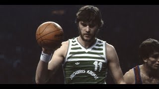 ARVYDAS SABONIS TOP 10 PLAYS OF HIS CAREER [upl. by Okomot38]