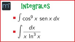 Integrales inmediatas integral de una función elevada a un número [upl. by Vilma]