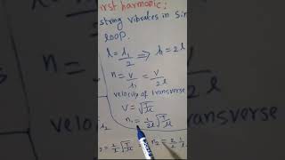 formation of stationary waves in string 8marks question [upl. by Salomon]