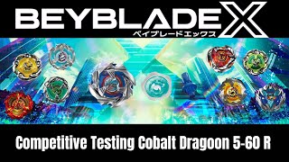 Beyblade X Cobalt Dragoon 560 Rush Competitive Testing [upl. by Ailel]